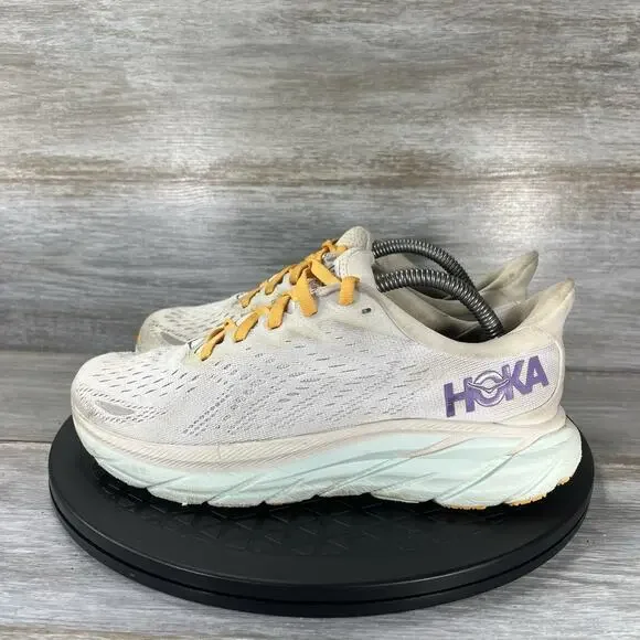 Hoka One One Women’s Clifton 8 Athletic Running Shoes Size 5.5 - Picture 1 of 8